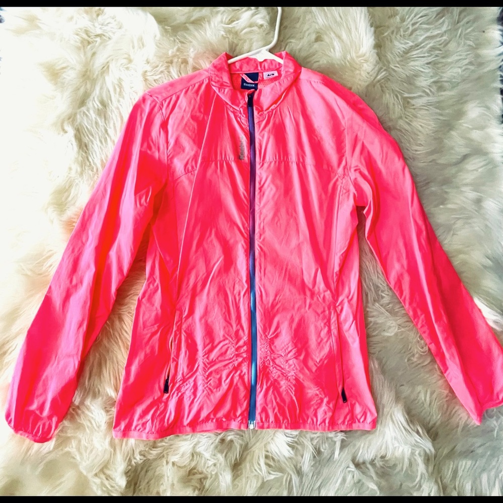 Hot Pink Runner’s Jacket by Reebok